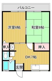シティハイムバイオレットの間取り画像