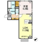 (仮)D-ROOM新中道の間取り画像