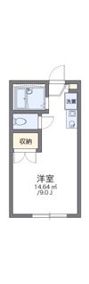 レオパレス萩原の間取り画像