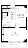 ガーデンヒルズ市ヶ谷の間取り画像
