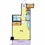 スカイコート品川大崎の間取り画像