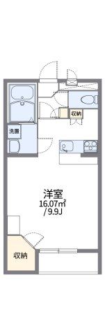 レオパレスリヴェールⅠの間取り画像