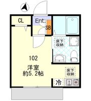 三ツ沢ルーエンハイムの間取り画像