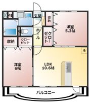 プロスペリティMの間取り画像