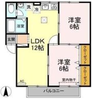 サンロード二重堀 C棟の間取り画像