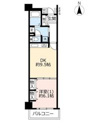 URグリーンハイツ武蔵境通りの間取り画像