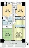 フレシアとくしまの間取り画像