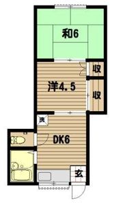 ドエル山手の間取り画像