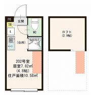 ハーモニーテラス久我山Ⅱの間取り画像
