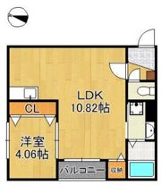 仮称）北九州市八幡西区大浦2丁目A棟の間取り画像
