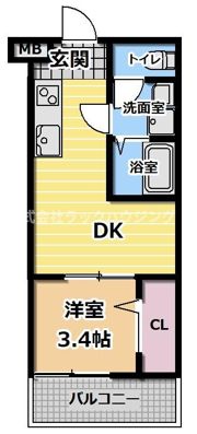 ETC太子橋今市の間取り画像