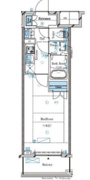 ガリシア下丸子リバーサイドの間取り画像