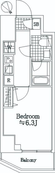 AZEST関内の間取り画像