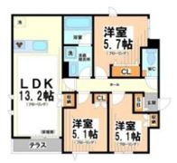 Hilltop Eastの間取り画像