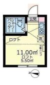 ユナイト小田ジャッキーリボルバーの間取り画像