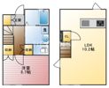 エクリュMIYUKI Ⅲの間取り画像