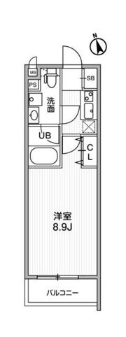 LUNIQ新高島平の間取り画像