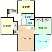 ルンビーニ並木の間取り画像