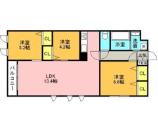 THE BELUGA 世田谷 RESIDENCEの間取り画像