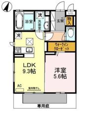 D-room高羽の間取り画像