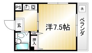 聚楽PATIOの間取り画像