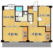 ビレッジハウス沼小柳3号棟の間取り画像