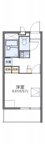 レオパレステナマント25の間取り画像