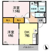 セジュール加茂の間取り画像