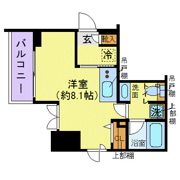 クレイシア五反田駅前の間取り画像