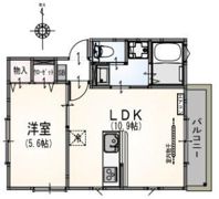 サンライズ大山Ⅰの間取り画像