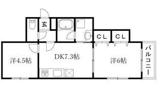 ワコーレシティオ神戸の間取り画像