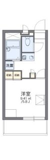 レオパレスカメリアⅢの間取り画像