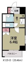 フォーラムビル（K－129）の間取り画像