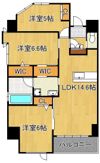 Grace Hapisa 西小倉 Residenceの間取り画像