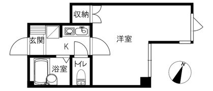クレアトゥールの間取り画像