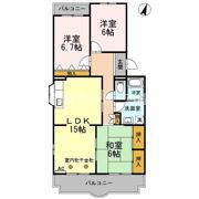 葵ハイツの間取り画像