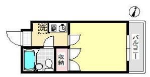 トラストステージ蒔田の間取り画像