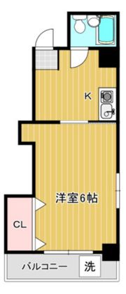 コーポ駅前ビルの間取り画像