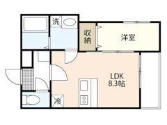 セブンプロート己斐西の間取り画像