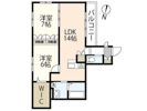 へーベルメゾン牛田中の間取り画像