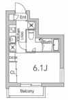 GranDuo二子玉川5の間取り画像