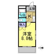 ハイツたんぽぽの間取り画像