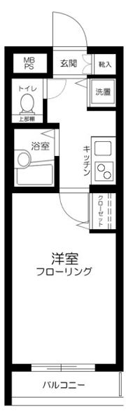 ヴィータローザ新江古田の間取り画像