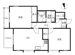 パスト泉野の間取り画像