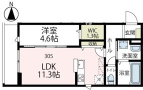 メゾン獅子ヶ谷の間取り画像