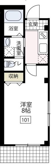 M．T．J Urasima hillsの間取り画像