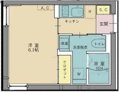 レヴァンテ都立大学の間取り画像