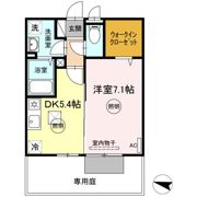 リースランド上林 Aの間取り画像