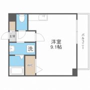 エグゼ難波南Ⅱの間取り画像