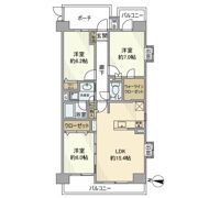 コスモ菊川参番館の間取り画像